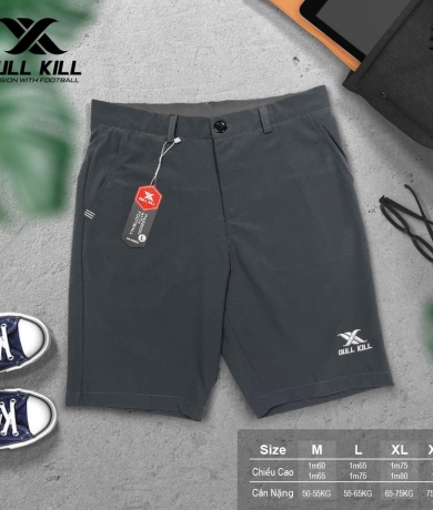 Quần Short Trousers DULLKILL Xám Than