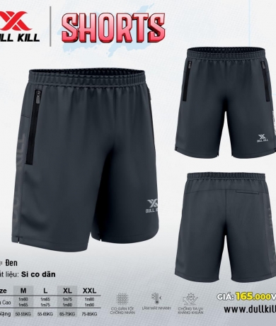 Quấn Short Dullkill xám than