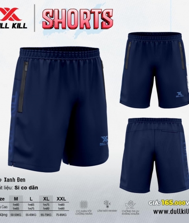 Quấn Short Dullkill xanh đen